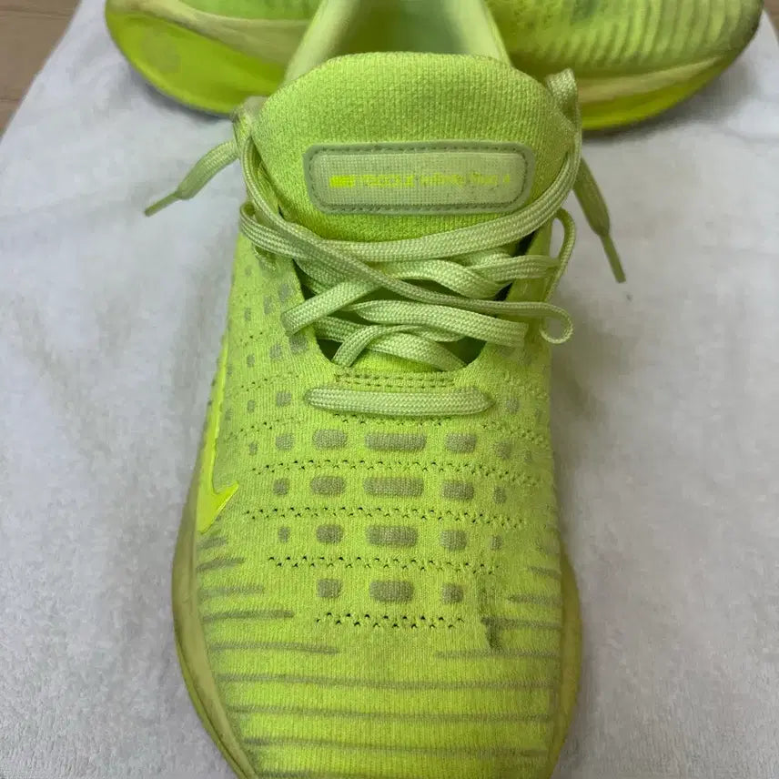 [BUNJANG] Nike Infinity Run 4 Lime Green Running Shoes / 나이키 인피니티런4 라임색 280 팝니다(런닝화)
