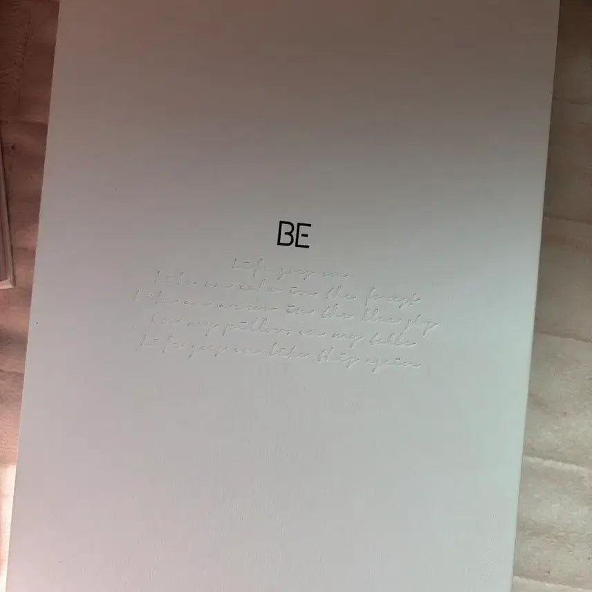 [BUNJANG] BTS BE Album / 방탄소년단 BTS BE 앨범 양도
