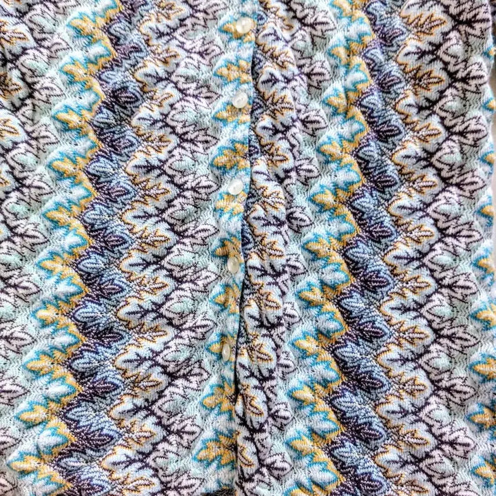 [BUNJANG] DGRACE Patterned Blouse / DGRACE 패턴 셔츠 블라우스/셔츠