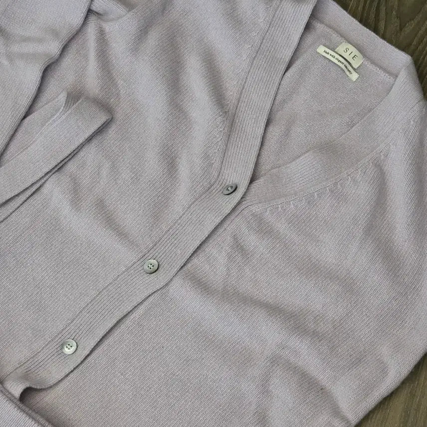 [BUNJANG] Sie Sophie Wool Knit Cardigan and Skirt Set / sie 시에 소피 울 니트 가디건 스커트 세트 멜로퍼플