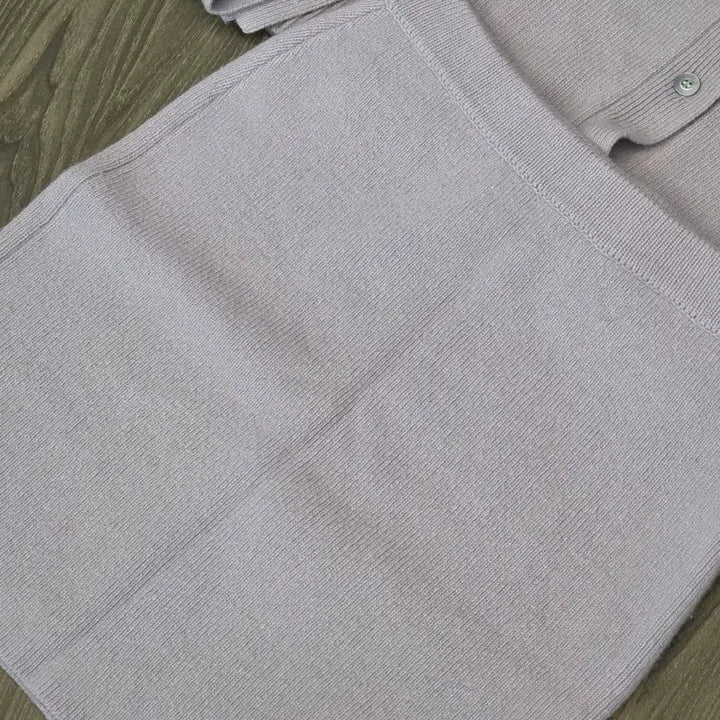 [BUNJANG] Sie Sophie Wool Knit Cardigan and Skirt Set / sie 시에 소피 울 니트 가디건 스커트 세트 멜로퍼플