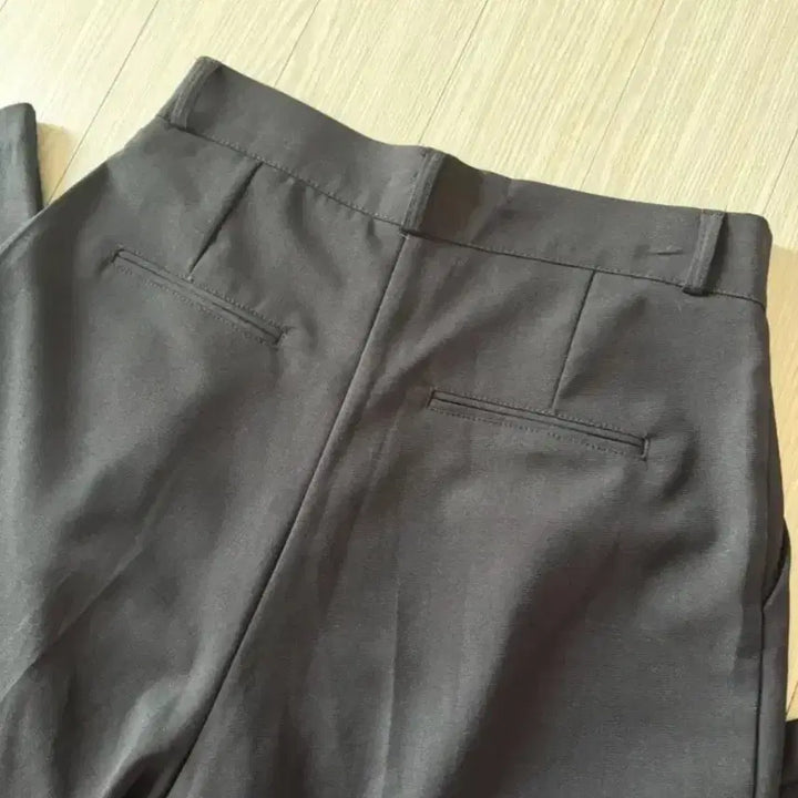[BUNJANG] Slowand Semi-Formal Semi-Wide Black Slacks / 슬로우앤드 세미정장 슬렉스 세미와이드 팬츠 블랙