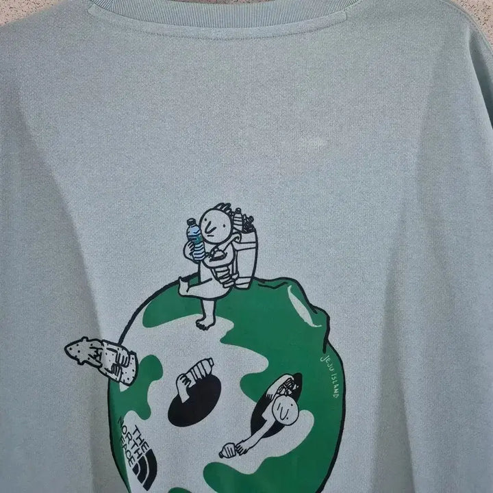 [BUNJANG] The North Face Oversized T-shirt / [105]노스페이스 반팔티 오버핏