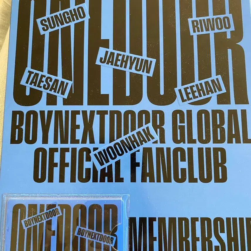 [BUNJANG] BOYNEXTDOOR Membership Kit / 보이넥스트도어 멤버쉽 키트