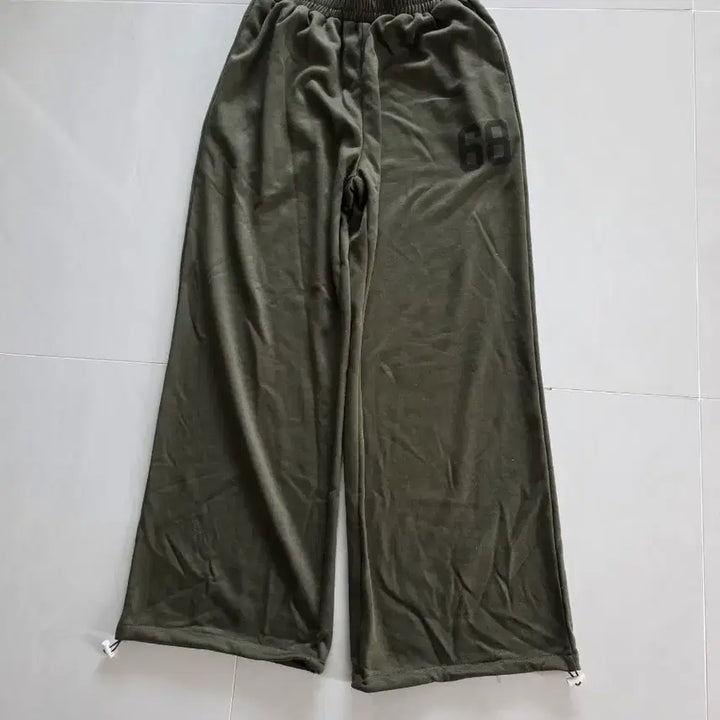 [BUNJANG] New Wide Leg Jogger Pants with Ankle Cuffs / 새상품   트레이닝 조거바지