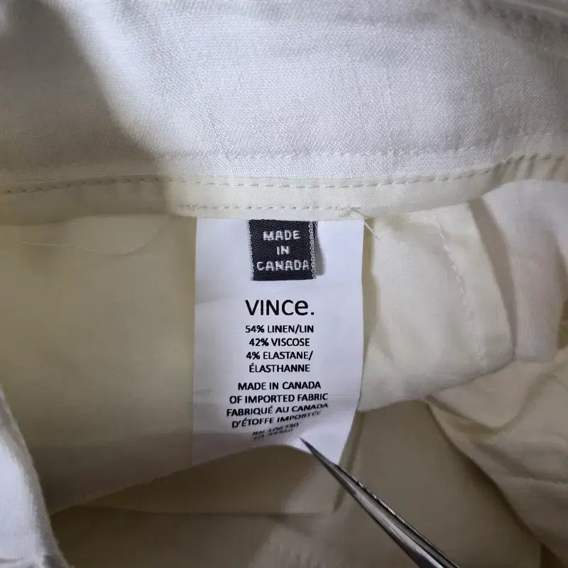 [SOLD OUT] 빈스 VINCE 2호 린넨 스판 팬츠 W-바지-415