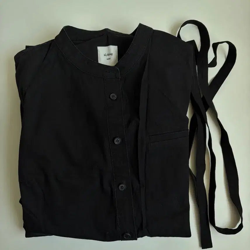 [BUNJANG] al-thing Black Ribbon Dress / 얼띵 al-thing 블랙 원피스