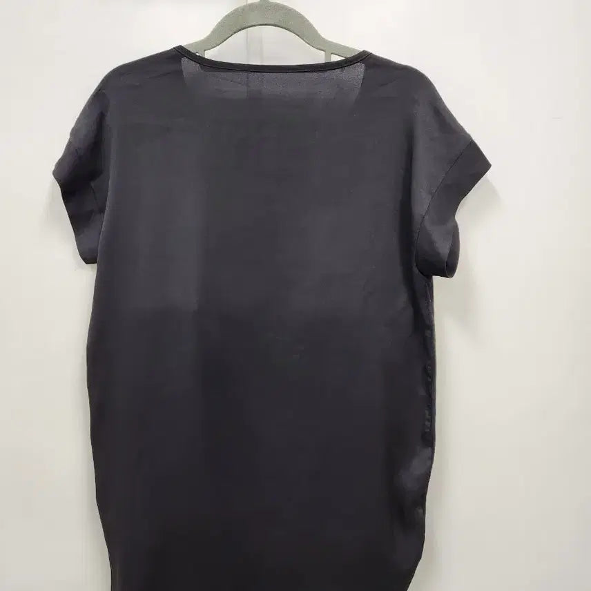 [BUNJANG] Rayon 100% Black Blouse / 가격내림)블랙( 다크그레이) 레이온100%  블라우스 (85)