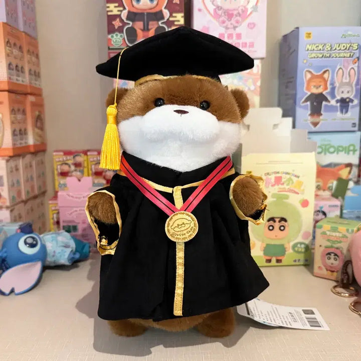 [BUNJANG] Uso Uso Jjang Graduation Plush Doll / 보들보들한 학사모 우소우소짱 새상품 판매