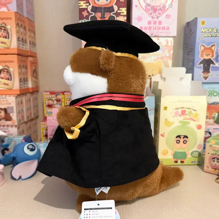[BUNJANG] Uso Uso Jjang Graduation Plush Doll / 보들보들한 학사모 우소우소짱 새상품 판매
