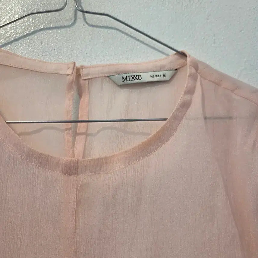 [BUNJANG] MIXXO Pink Blouse (M) / MIXXO 믹쏘 핑크 블라우스 M