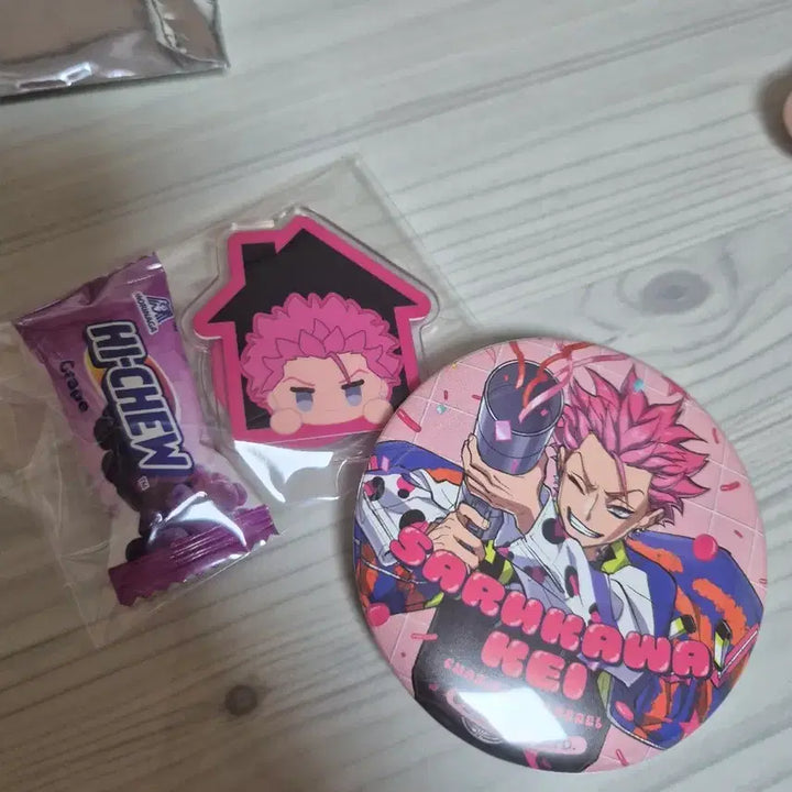 [BUNJANG] Charisma Sarukawa Birthday Badge / 일괄 카리스마 사루카와 캔뱃지+아크릴