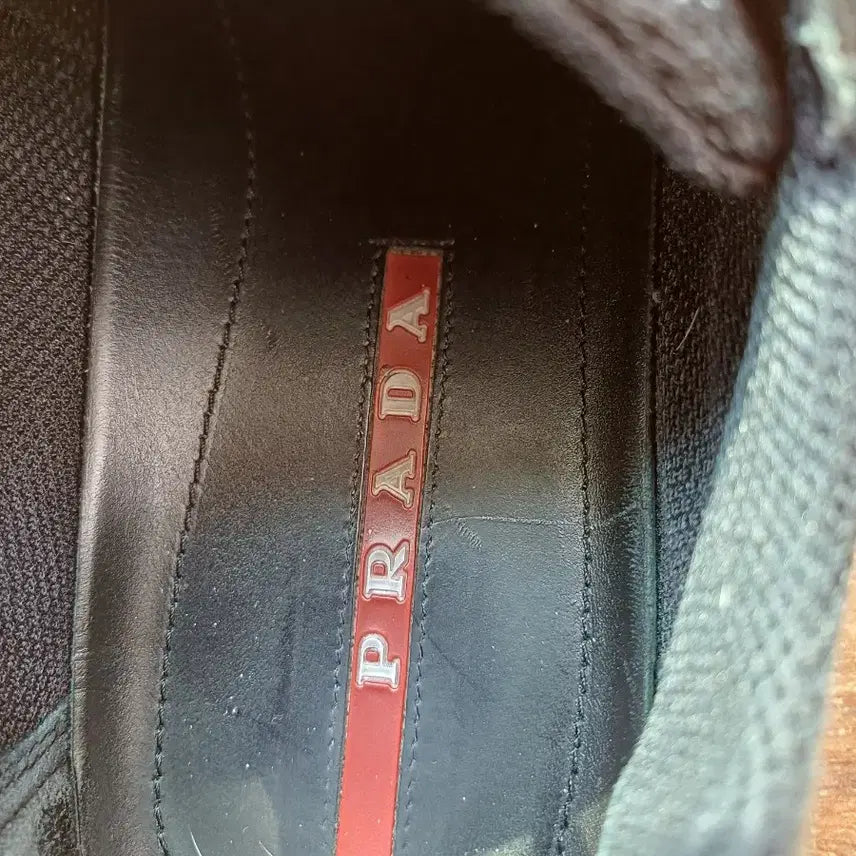 [BUNJANG] Prada Leather Mesh Sneakers / 프라다가죽매쉬스니커즈