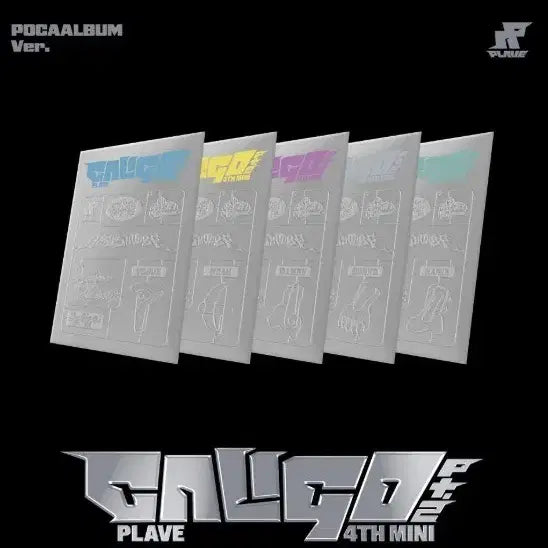 [SOLD OUT] 플레이브 칼리고 파트2 포카앨범 5인세트 (미개봉)