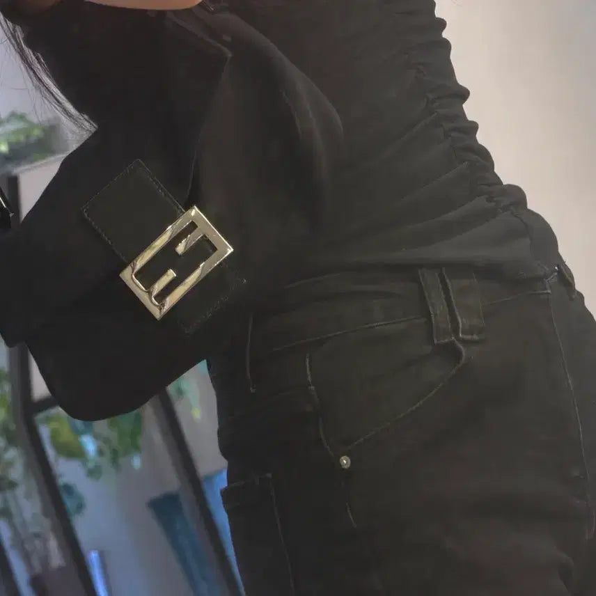 [BUNJANG] Fendi Vintage Baguette Nylon Shoulder Bag / 펜디 빈티지 바게트 나일론 숄더백