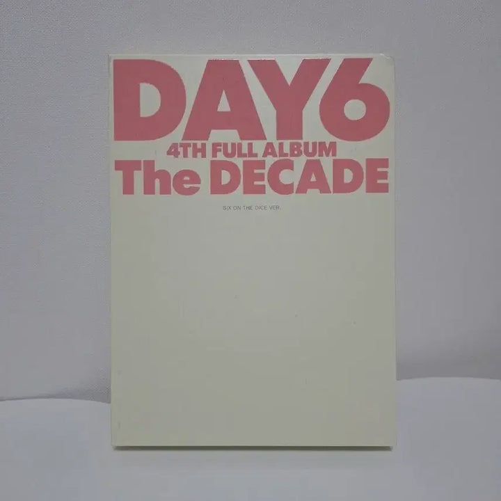 [SOLD OUT] 데이식스 The DECADE 앨범