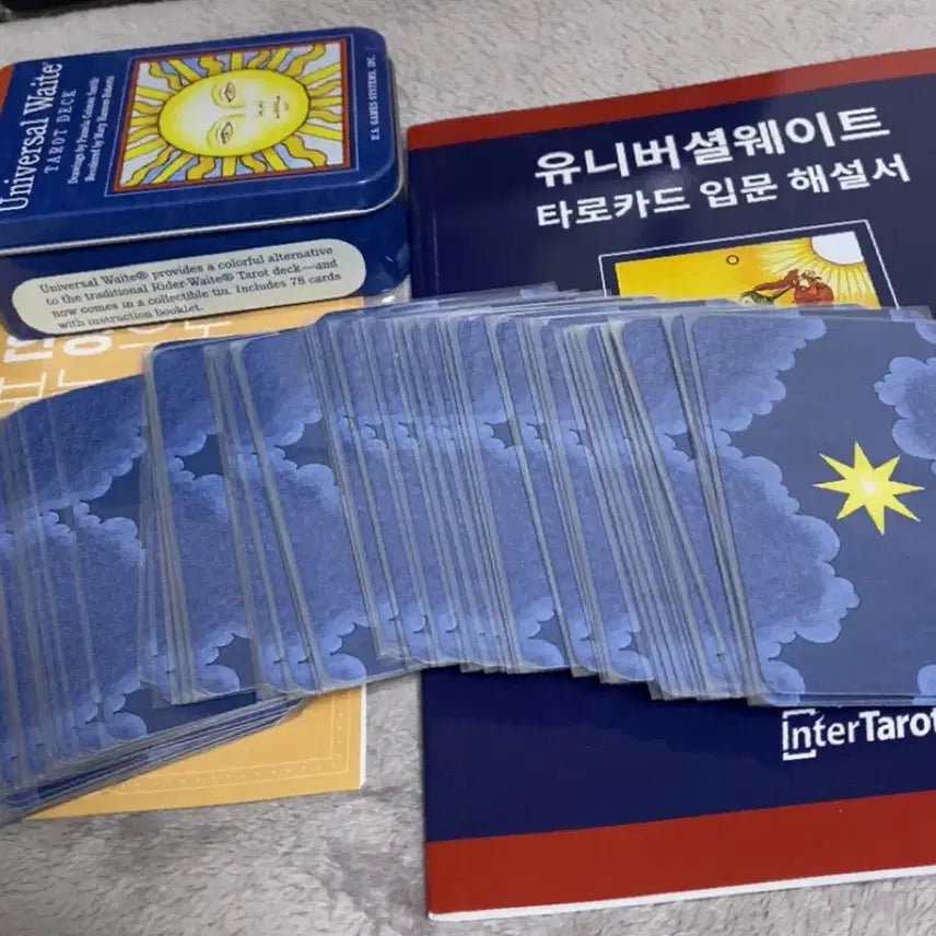[BUNJANG] Universal Weight Tarot Card Tin Case / 유니버셜 웨이트 타로카드 틴케이스