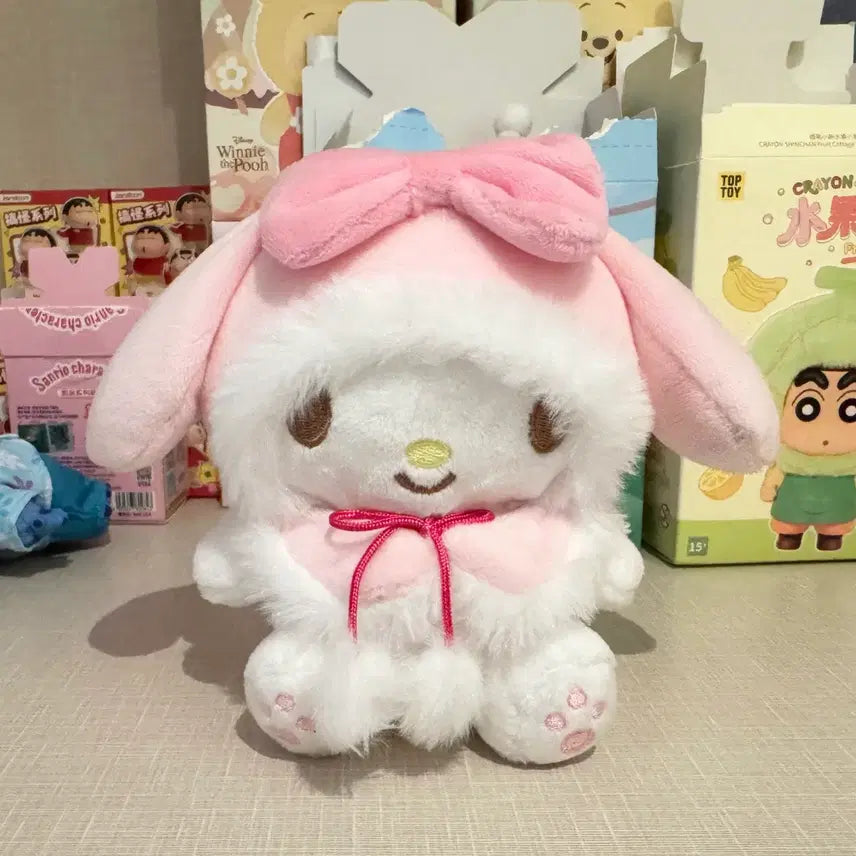 [BUNJANG] Sanrio My Melody Plush Keyring / 산리오 마이멜로디 인형 키링 새상품 판매