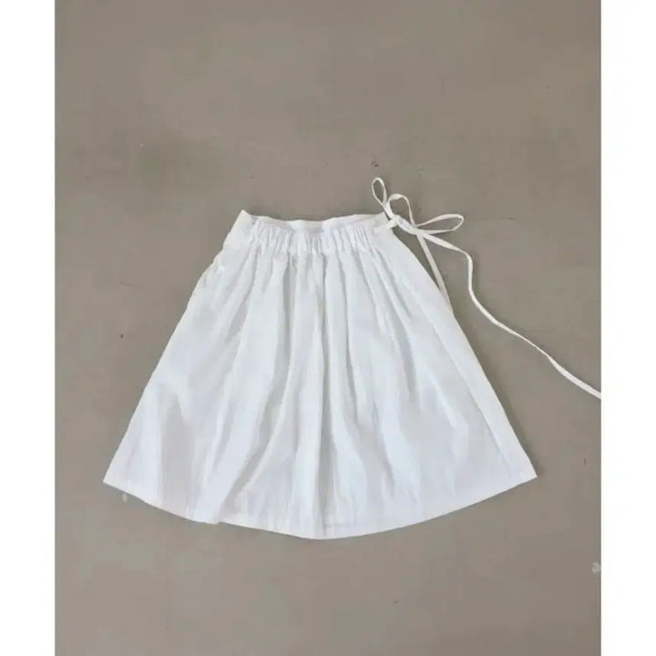 [BUNJANG] Ably Avant Deux Ribbon Pintuck Skirt / 에이블리 아방듀 리본 핀턱 스커트