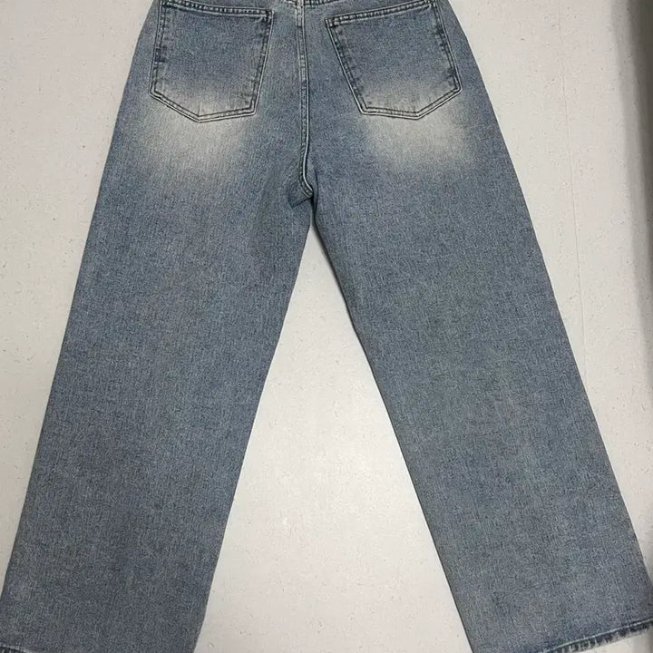[BUNJANG] Reply.Pki Wherever Wide Denim S / 리플라이퍼키 HT8705 웨어에버 와이드 데님 S