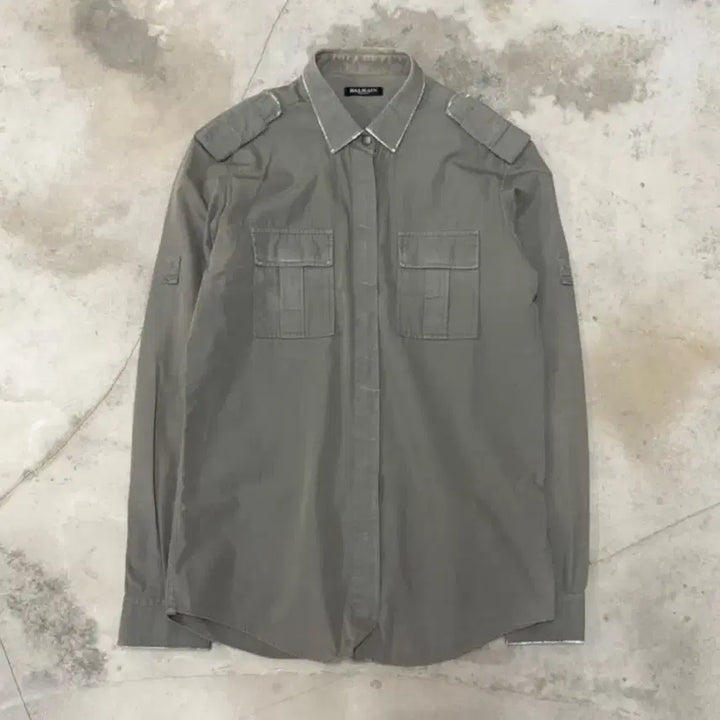[SOLD OUT] SS10 Balmain Military Shirt