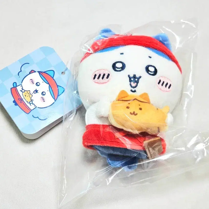 [BUNJANG] Chiikawa Yakitori Clerk Mascot Hachiware (Sealed) / (미개봉) 치이카와야키 구이 점원 마스코트 하치와레