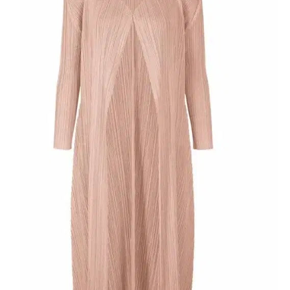 [BUNJANG] Pleats Please Monthly Pink Long Cardigan / 플리츠플리즈 먼슬리 핑크 롱 가디건