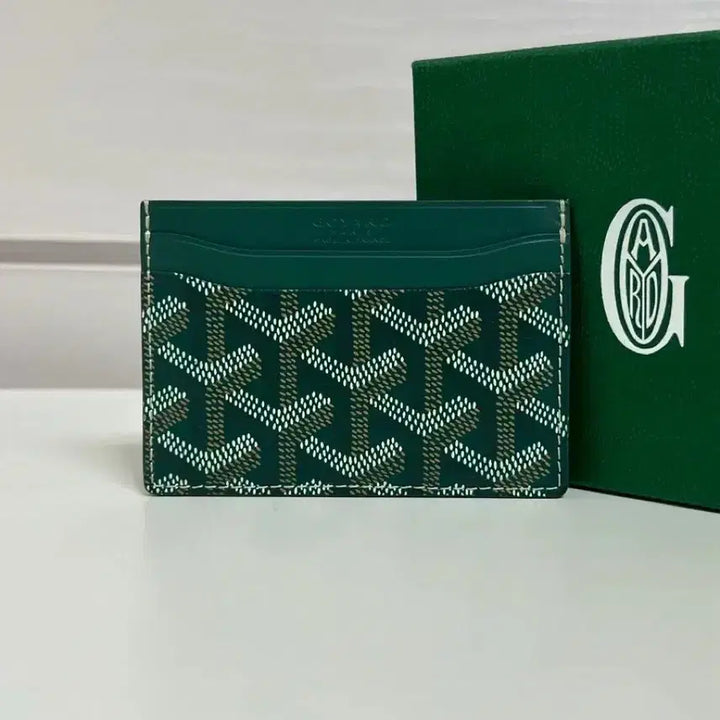 [BUNJANG] Goyard Saint-Pierre Card Holder Green / [정품] 새상품급, 인보이스 O / 고야드 생쉴피스 카드지갑 그린