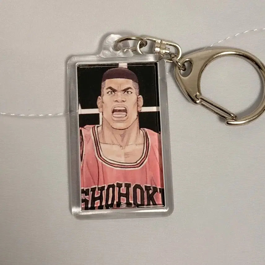 [BUNJANG] Slam Dunk Chaechi-soo Acrylic Keyring / 나눔 슬램덩크 채치수 양면 아크릴 키링