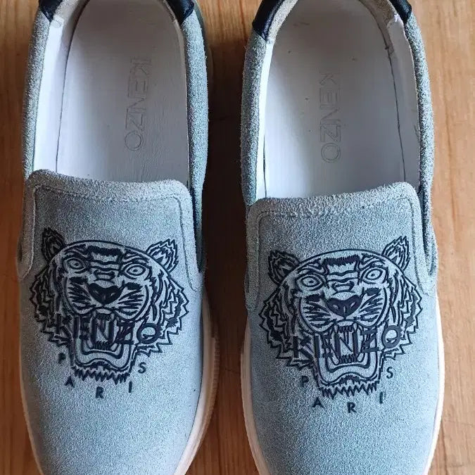 [BUNJANG] Kenzo Tiger K-Skate Slip-on Sneakers / 겐조 타이거 K-스케이트 슬립온 230mm