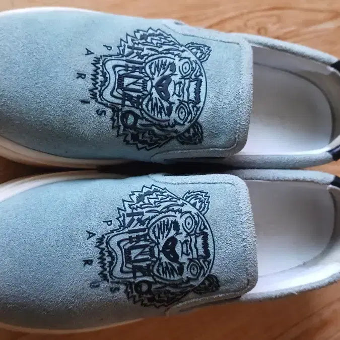 [BUNJANG] Kenzo Tiger K-Skate Slip-on Sneakers / 겐조 타이거 K-스케이트 슬립온 230mm