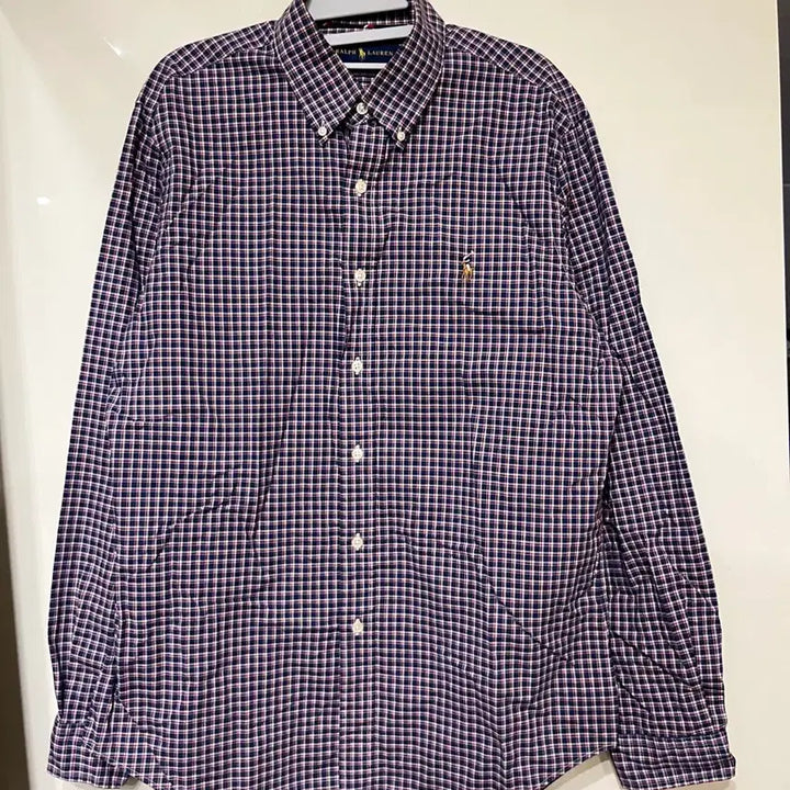 [BUNJANG] Polo Ralph Lauren Checkered Button-Up Shirt / (L)폴로랄프로렌 체크 남방 셔츠