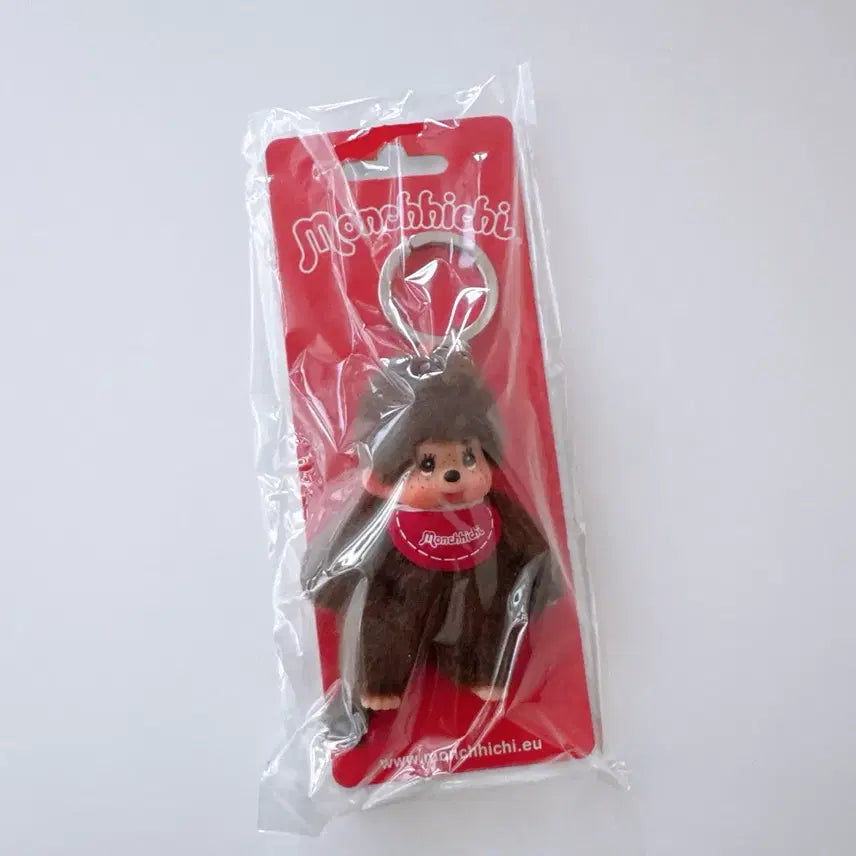 [BUNJANG] European Monchhichi Keychain Red / 유럽몬치치 키링 레드