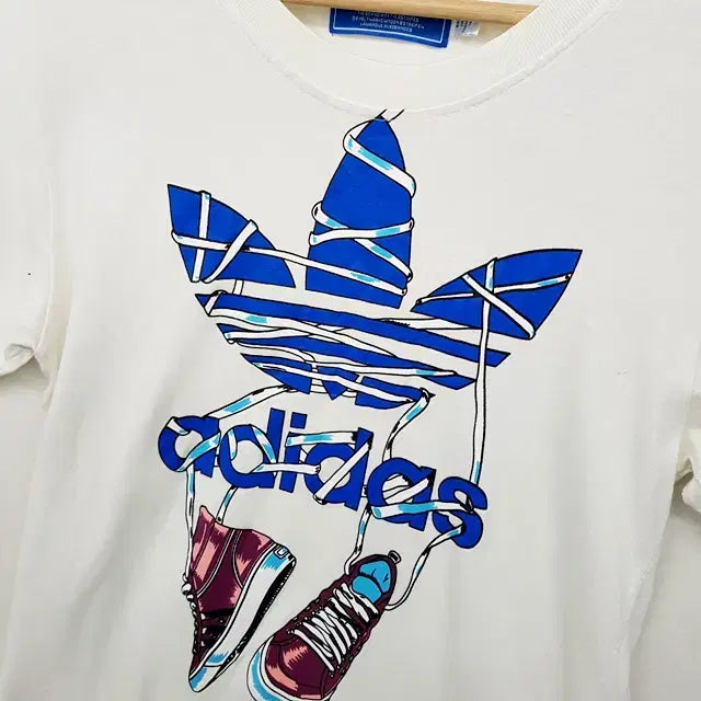 [BUNJANG] Adidas Originals Cotton T-Shirt / 아디다스 오리지날 티셔츠