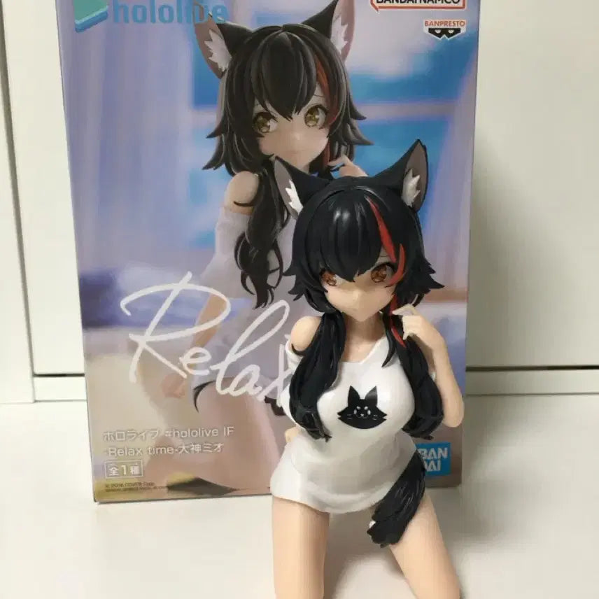 [BUNJANG] Hololive Ookami Mio Relax Time Figure / 홀로라이브 오오카미 미오 릴렉스타임 피규어 판매합니다!