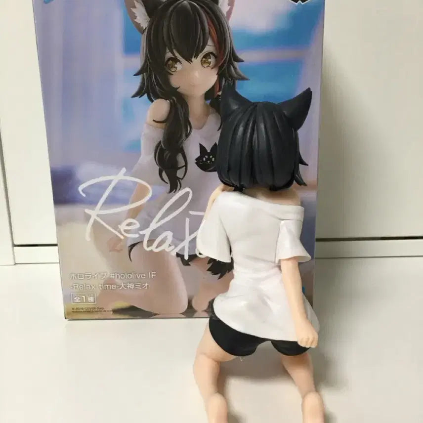 [BUNJANG] Hololive Ookami Mio Relax Time Figure / 홀로라이브 오오카미 미오 릴렉스타임 피규어 판매합니다!