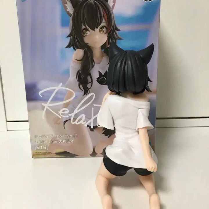 [BUNJANG] Hololive Ookami Mio Relax Time Figure / 홀로라이브 오오카미 미오 릴렉스타임 피규어 판매합니다!
