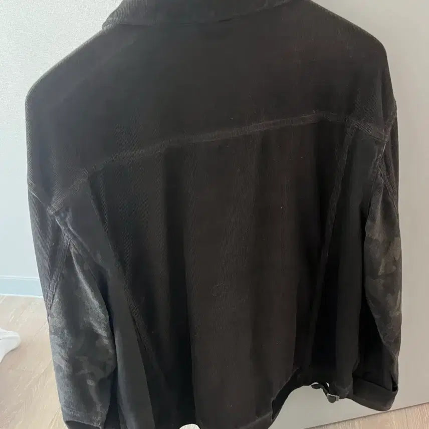 [BUNJANG] Polytelu Corduroy Camo Trucker Jacket / 폴리테루 코듀로이 카모 트러커