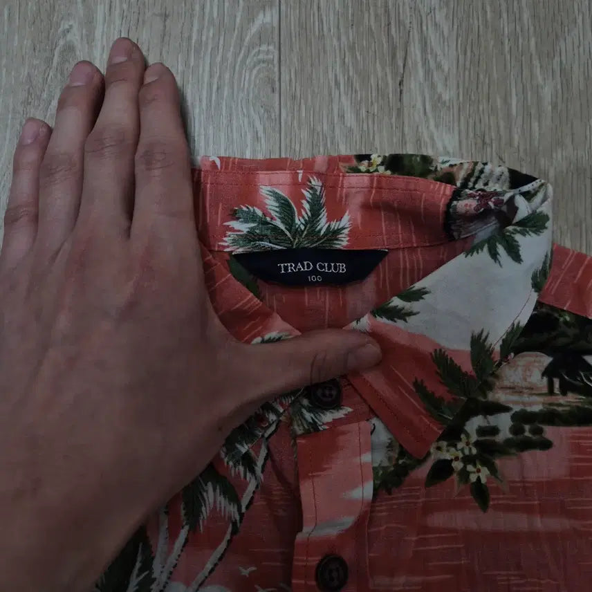 [BUNJANG] TRAD CLUB Hawaiian Short-Sleeve Shirt / TRAD CLUB 트랜드 클럽 하와이안 반팔 셔츠 L(100)