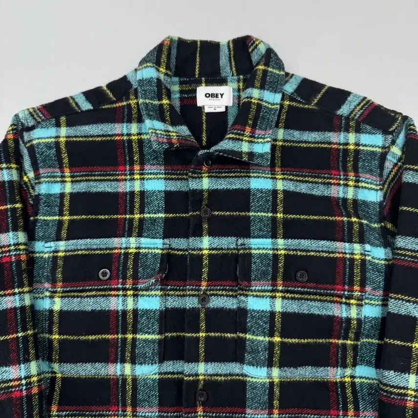 [BUNJANG] OBEY Shirt Jacket / 오베이 셔츠 자켓