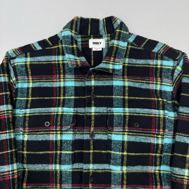 [BUNJANG] OBEY Shirt Jacket / 오베이 셔츠 자켓