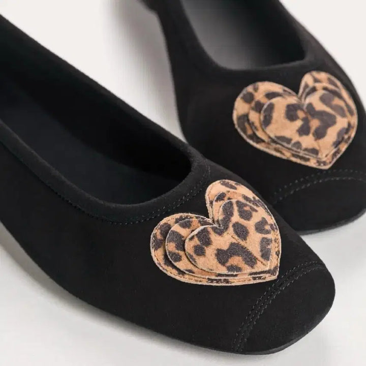 [BUNJANG] REQINS Holove Black Leopard Shoes / -30%) REQINS 흐꺙 Holove 블랙 레오파드 38 size