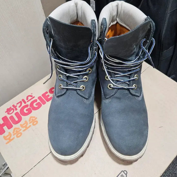 [BUNJANG] Converse Chuck 70 Sky Blue High-Top Sneakers &amp; Timberland Nubuck Navy Boots / 컨버스하이 척70 스카이블루, 팀버랜드 누벅 워커 네이비