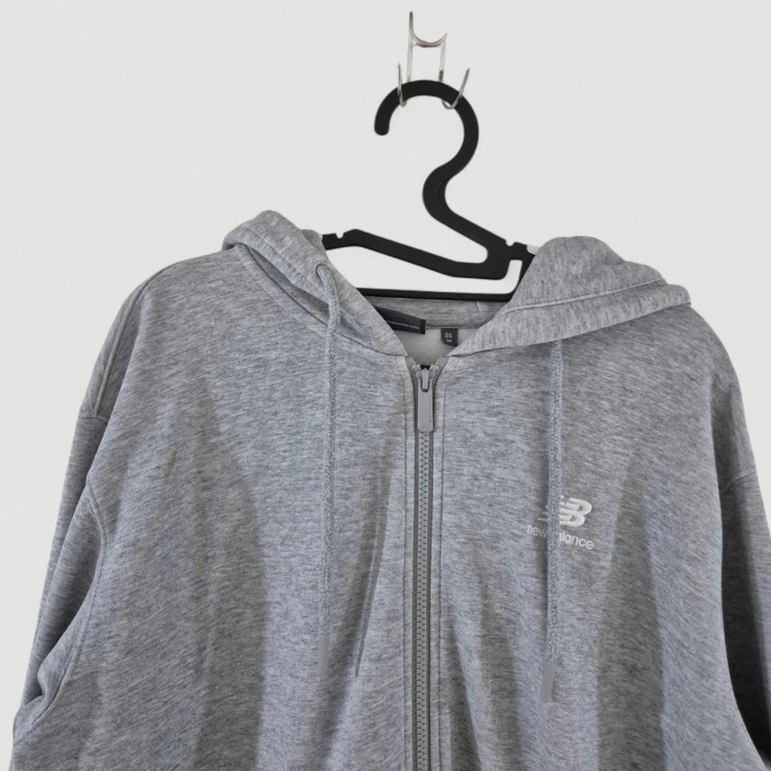 [BUNJANG] New Balance Hooded Zip-Up Jacket / [95~100]뉴발란스 후드집업 면 폴리