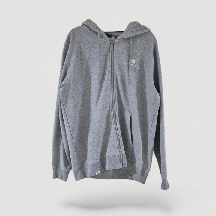 [BUNJANG] New Balance Hooded Zip-Up Jacket / [95~100]뉴발란스 후드집업 면 폴리