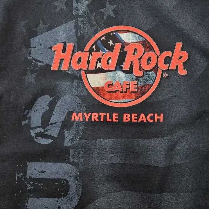 [BUNJANG] Hard Rock Cafe Navy T-shirt (L) / 하드락카페 반팔 티셔츠 ( L ) / 11981