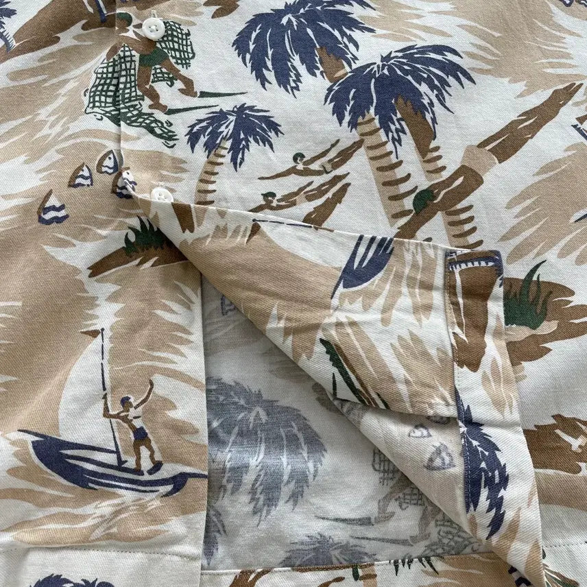 [BUNJANG] Polo Ralph Lauren Clayton Hawaiian Shirt / [XL] 1990s 폴로 랄프로렌 클레이턴 하와이안 반팔 셔츠
