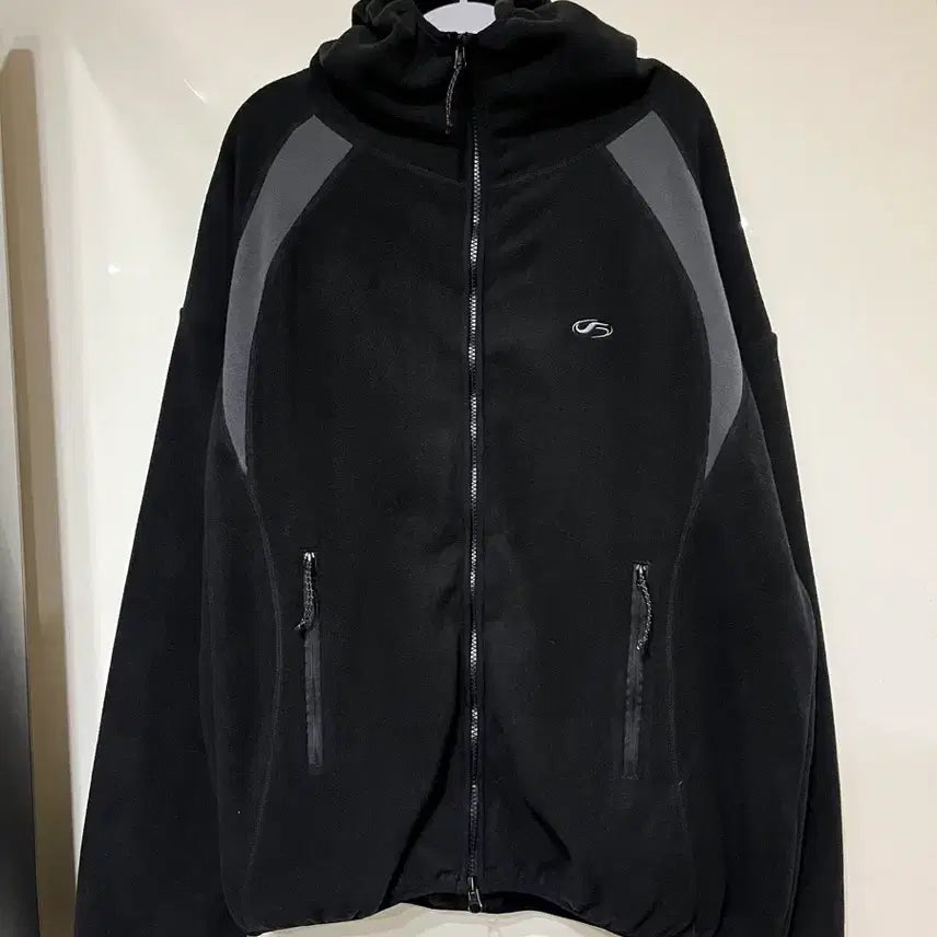 [BUNJANG] Filluminate Fleece Hooded Zip-up / (L)필루미네이트 후리스 후드집업