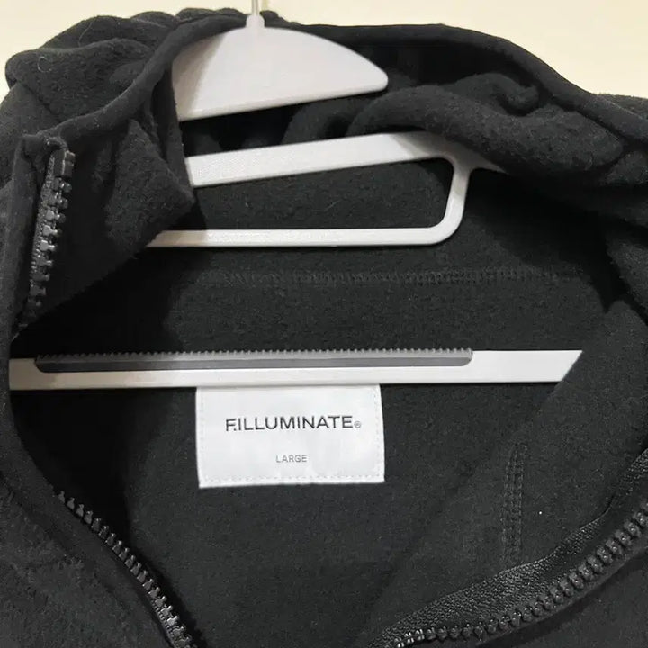 [BUNJANG] Filluminate Fleece Hooded Zip-up / (L)필루미네이트 후리스 후드집업