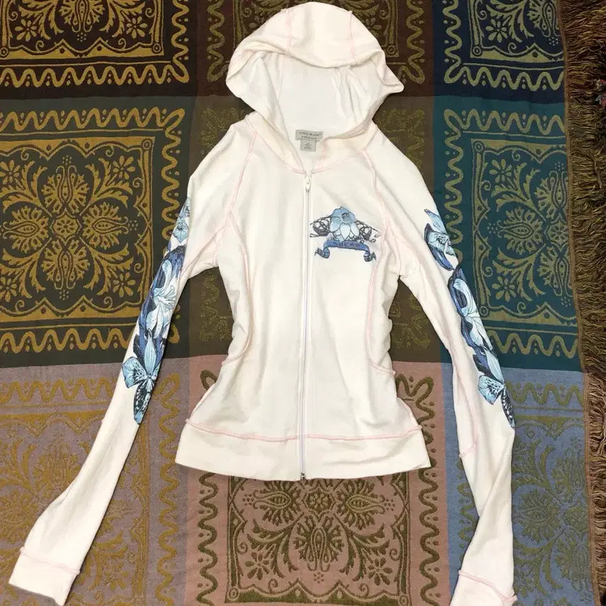 [SOLD OUT] GUESS JEANS pinterest hood zipup
